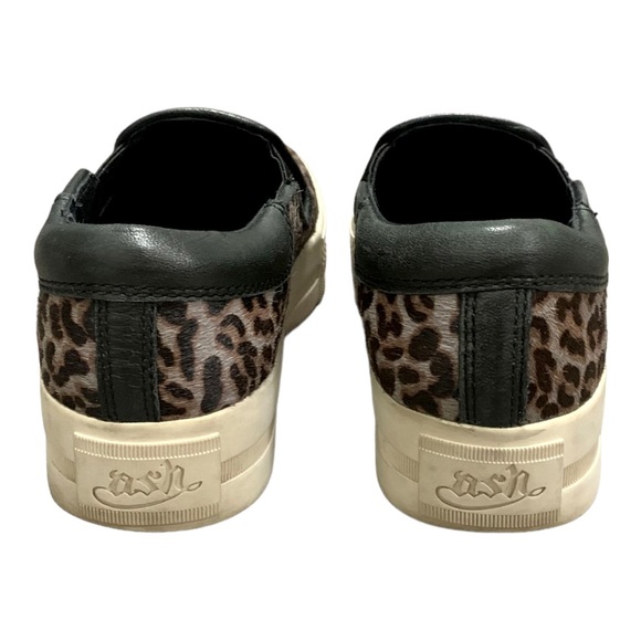 Ash JAM Slip-On Sneakers Leopard Print Pony Skin - Picture 3 of 4